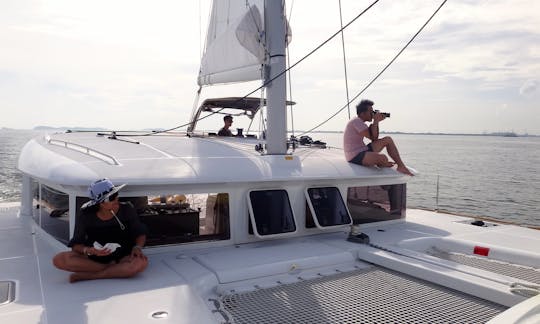 Overnight Sailing Holiday on board a Lagoon 400 sailing catamaran in Singapore