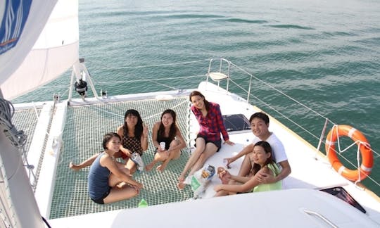 Overnight Sailing Holiday on board a Lagoon 400 sailing catamaran in Singapore