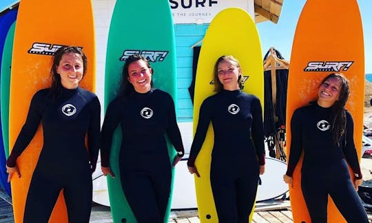 Catch the wave! Learn to Surf with our experienced instructors in Costa da Caparica