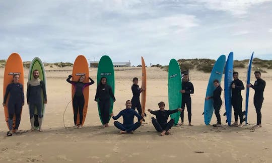 Catch the wave! Learn to Surf with our experienced instructors in Costa da Caparica