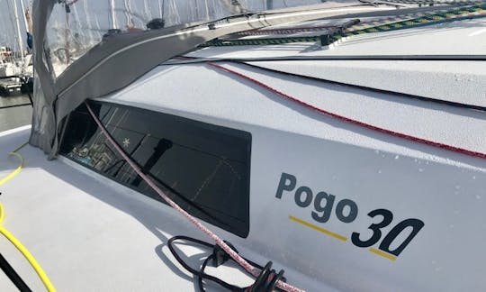 "Ma ‘Auva" Pogo 30 Sailing Yacht Charter in La Rochelle, France