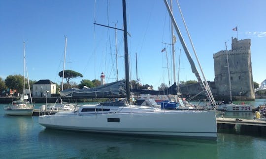 39ft "Purple Rain" Pogo 1250 sailing Yacht for Charter in Bormes-les-Mimosas, France