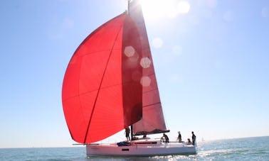 Voilier « Purple Rain » Pogo 1250 de 39 pieds à louer à Bormes-les-Mimosas, France