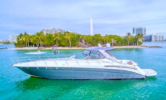 Comfort on Water – 54′ Sea Ray Yacht For Charter in North Bay Village