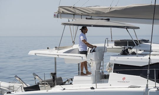 Location de catamaran à voile Astrea 42 Fountaine Pajot à Marsala, Sicile