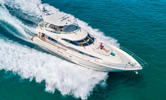 Luxury Yacht – 64′ Fairline Mega Yacht for Charter in Miami