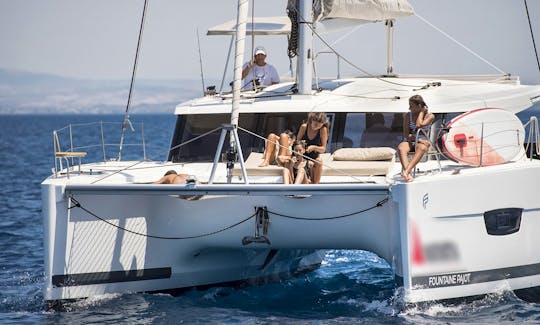 Lucia 40 Fountaine Pajot Cruising Catamaran Rental in Marsala, Sicilia