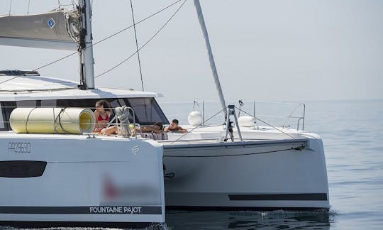 Location de catamaran à voile Astrea 42 Fountaine Pajot à Marsala, Sicile