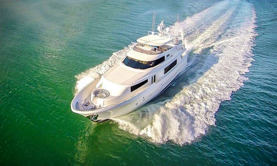 Elegant & Classy – 112′ Westport Miami Power Mega Yacht for Charter in Miami
