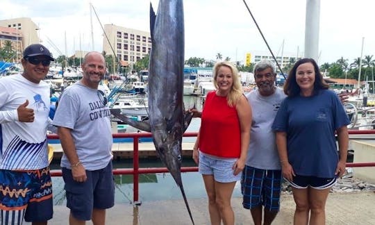 The Best Offshore Fishing Charter for 6 People in Puerto Vallarta!