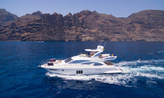 Luxury Class Azimut 60 Flybridge Power Mega Yacht in Costa Adeje