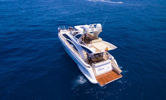 Luxury Class Azimut 60 Flybridge Power Mega Yacht in Costa Adeje