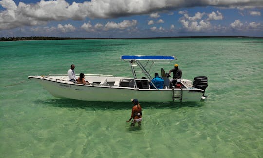 Private fast panga  Saona island