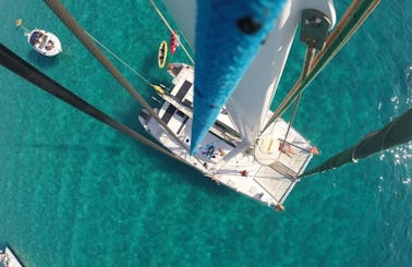 ''Atlas'' Fountaine Pajot 56 Marquises Sailing Catamaran Rental in Ibiza, Spain