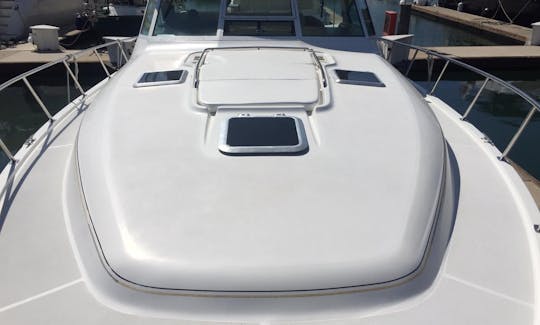 Lujoso yate a motor Tiara 44 en Puerto Vallarta