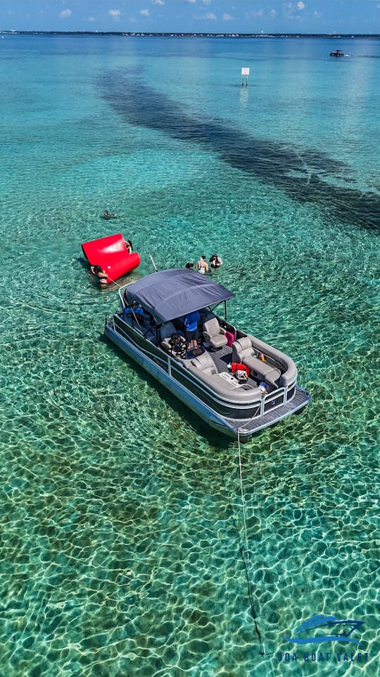 Até 13 pessoas mais capitão - carros alegóricos, diversão, amigos, família 30a/SRB/Miramar Beach