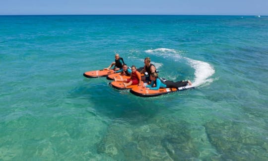 Eco-Friendly Electric Surf Board Carver X Rental in Corralejo