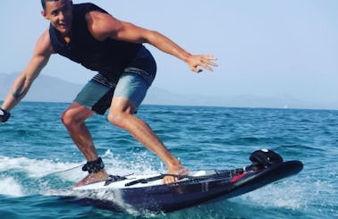 Eco-Friendly Electric Surf Board Carver X Rental in Corralejo