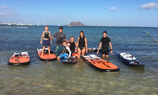 Eco-Friendly Electric Surf Board Carver X Rental in Corralejo