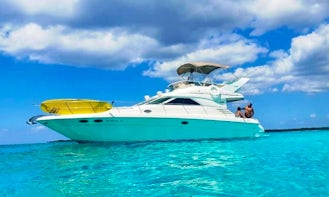 40 ft. Sea Ray Motor Yacht Rental in Puerto Aventuras, Mexico