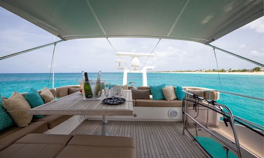 Incredible Fairline 65' Luxury Yacht for Charter in Sint Maarten