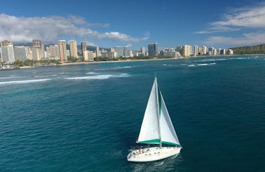Have an exciting Private sailing adventure on a  Beneteau 43 Foot Luxury Yacht! Best of GetMyBoat 2021 and 2022 Winner! 🥇! Sail Away in Paradise! Kewalo Basin Honolulu!
