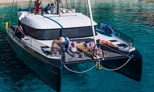 "Magnum Opus" Lagoon 50 Sailing Catamaran in Lefkada, Greece