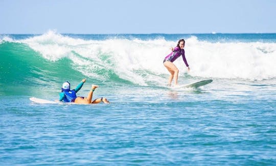 Surfing Lesson in San Francisco, Mexico