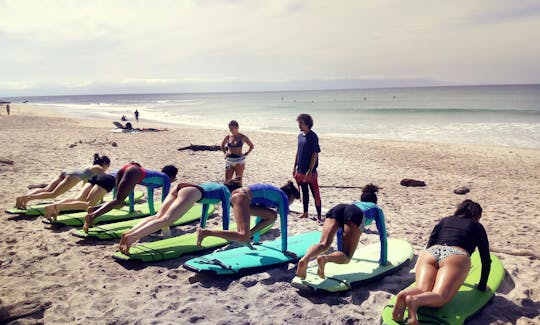 Surfing Lesson in San Francisco, Mexico