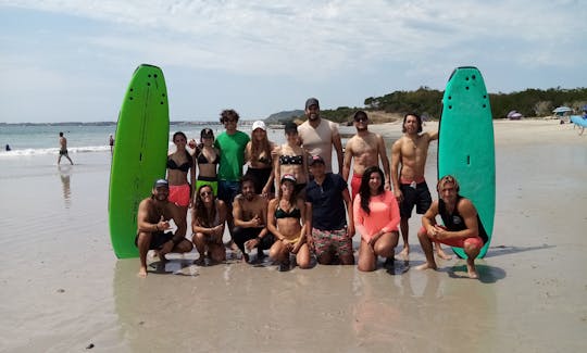 Surfing Lesson in San Francisco, Mexico