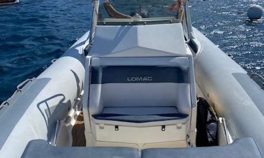 Lomac 790 RIB Rental in Palermo to Egadi and Eolie