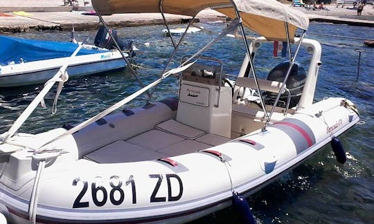 Barracuda 470 Powerboat with Garmin Fishfinder GPS/Plotter in Vir, Zadar