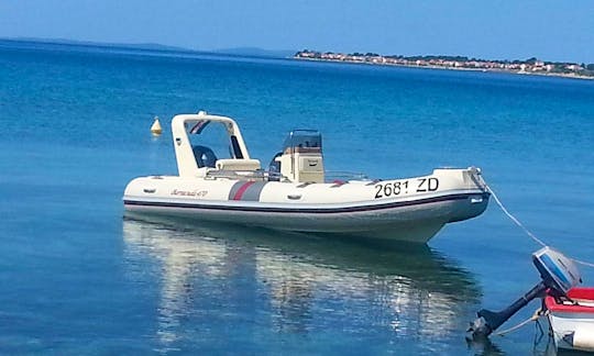 Barracuda 470 Powerboat with Garmin Fishfinder GPS/Plotter in Vir, Zadar