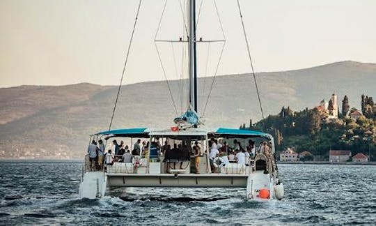 Tahiti 80 Sailing Catamaran Rental in Marina Solila, Montenegro