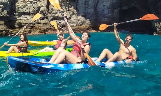 Kayaking and Snorkeling with Turtle Excursion in Palm-mar