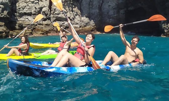 Kayaking and Snorkeling with Turtle Excursion in Palm-mar