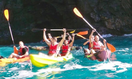 Kayaking and Snorkeling with Turtle Excursion in Palm-mar