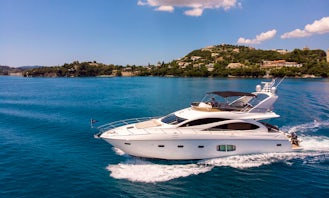 Sunseeker 70 Manhattan Luxury Motoryacht in Corfu, Greece