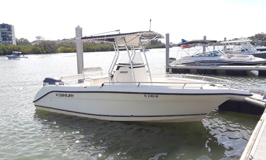 Rent Century 22' Center Console - Scenic and sunset tours, dolphin cruises, fishing and more!