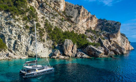 Lagoon 42 "Casta Diva" Luxury Sailing Catamaran in Lefkada
