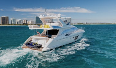 70' Azimut - Location de yacht à Sunny Isles