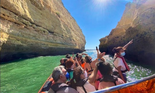 Explore Benagil Caves & Marinha Beaches, Algarve, Portugal on Private Boat!
