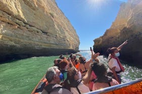 Explore Benagil Caves & Marinha Beaches, Algarve, Portugal on this Amazing Privat Boat!