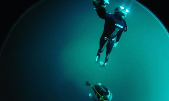 Certification Freediving in Tulum, Quintana Roo.