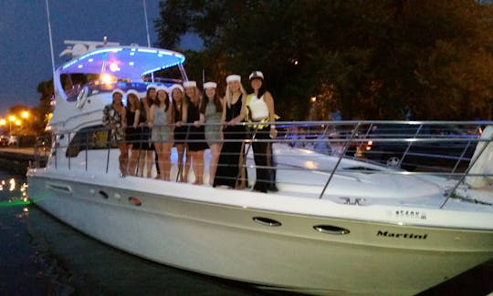 Captained Charter on 60ft Martini Sea Ray Luxury Motor Yacht in Chicago