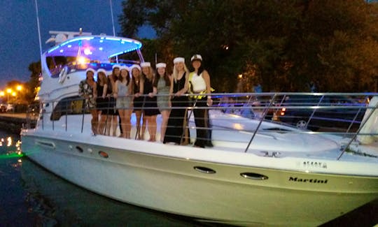 Captained Charter on 60ft Martini Sea Ray Luxury Motor Yacht in Chicago