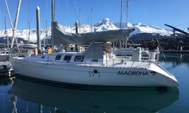 Velero de 35 pies para aventuras en Seward