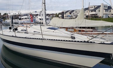 Schock 35 Cruiser Racer dans la baie de San Francisco