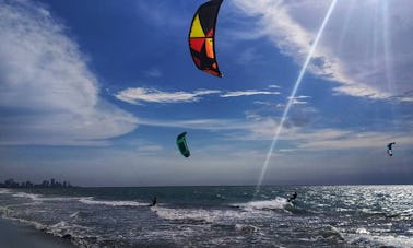 Kite Surfing Lesson in Cartagena, Bolívar!