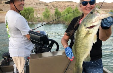 Fishing, Hot Springs, and Good Times on Lake Mead by Boat!